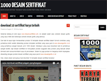 Tablet Screenshot of desainsertifikat.com